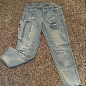 Hollister boyfriend jeans